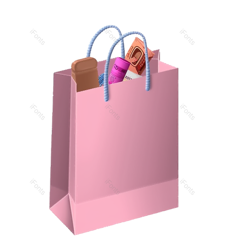 元素图片,插画元素,购物PNG,购物袋免抠素材